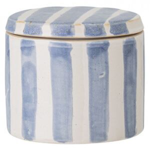 Recipient cu capac albastru din ceramica 550 ml Cathe Creative Collection