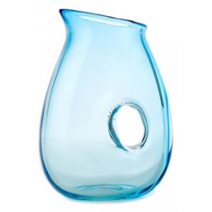 Carafa albastra din sticla 850 ml Hole Pols Potten