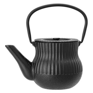 Ceainic din fontă Bloomingville Luca, 850 ml, negru