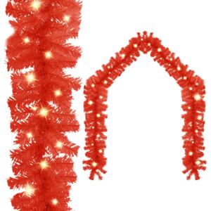 Ghirlandă de Crăciun cu becuri LED, roșu, 10 m