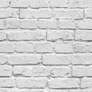 Buvu Tapete de vinil zid de cărămidă albă (1)