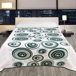 Cuvertură de pat Congo verde, 140 x 220 cm, 140 x 220 cm