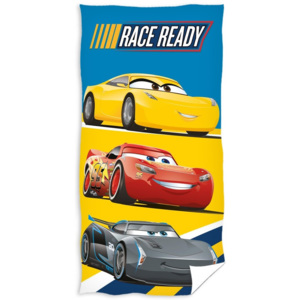 Prosop plajă Cars Race ready, 70 x 140 cm