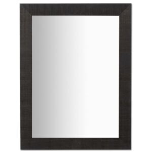 Oglinda dreptunghiulara neagra din sticla si lemn 62x82 cm Neves La Forma