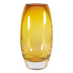 Vaza maro chihlimbar din sticla 33 cm Bullit