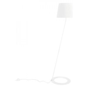 Lampadar alb din poliester si otel 150 cm Stand