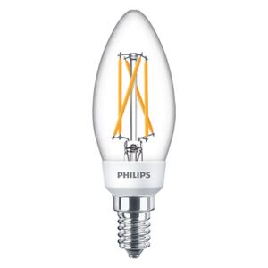 Bec LED lumanare lumina calda Philips E14, 40W, 470 lm, Classic