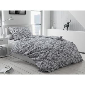 Lenjerie de pat bumbac Zuzana albă Dimensiune lenjerie de pat: 70x90 cm; 140x220 cm