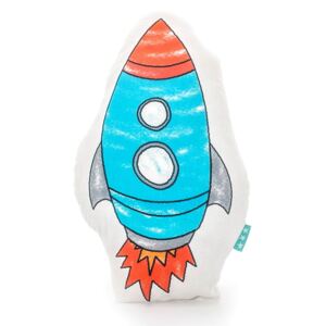Pernuță din bumbac Mr. Fox Space Rocket 40 x 30 cm