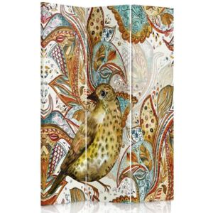 CARO Paravan - Oriental Bird | tripartit | reversibil 110x150 cm
