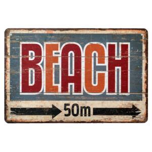 Falc Etichetele metalice - Beach, 20x30 cm