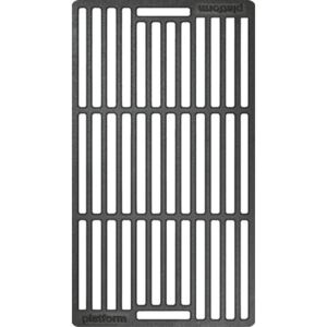Placa de gratar tip grill Tenneker Carbon, fonta, 41,9 x 24 x cm, negru