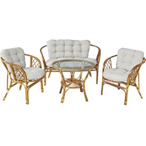 Set mobilier gradina Bahama 4 piese, 4 locuri