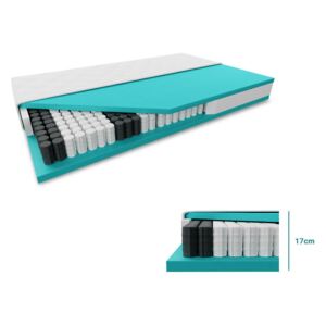 Saltea SOMNIA 17 cm 80 x 200 cm Protecție saltea: FĂRĂ protectie saltea