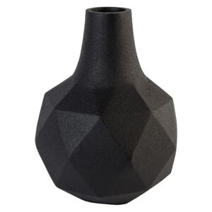 Vaza din aluminiu negru 16 cm Bloom Zuiver