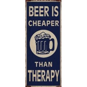 Sem metalic "Beer is cheaper..."