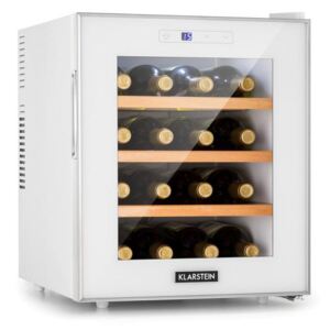 Klarstein Reserva 16 Blanco, frigider de vin, 16 fl/48 l, afișaj Touch LED, alb