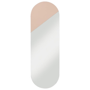 Oglinda ovala din MDF 35x106 cm Pink L HK Living