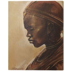 Jonathan Sanders - Masai Woman II Tablou Canvas, (40 x 50 cm)