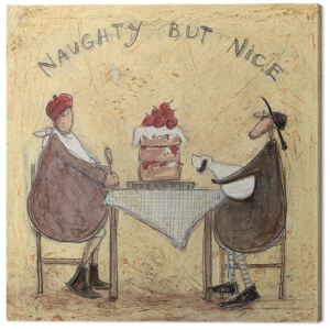 Sam Toft - Naughty But Nice Tablou Canvas, (30 x 30 cm)