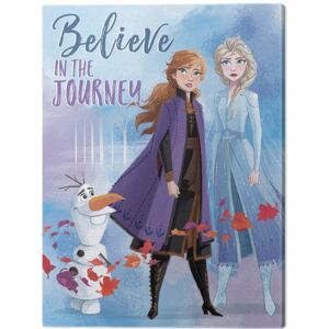Frozen 2 - Believe in the Journey Tablou Canvas, (60 x 80 cm)