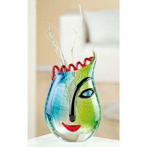 Vaza VERO, sticla, 17x9x28 cm