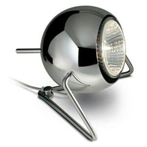 Beluga Crom - Lampă de masă cu abajur din metal
