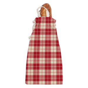 Plasă textilă pentru pâine Linen Couture Linen Bread Bag Cuadros