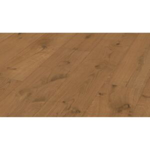 Parchet Meister Lindura wood flooring Premium HD 300 rustic Golden brown oak 8514 1-strip plank 2V/M2V 270mm
