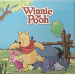 Tablou Canvas Winnie The Pooh, (40 x 40 cm)