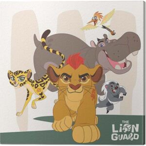 Tablou Canvas The Lion Guard - Characters, (40 x 40 cm)