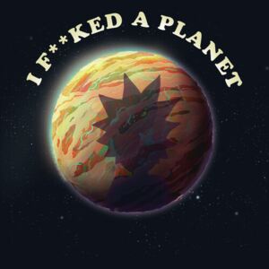 Poster Rick & Morty - Planet
