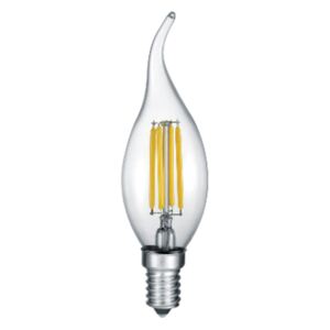 Bec LED lumanare flacara lumina calda E14, 35W, 400lm TRIO, Filament