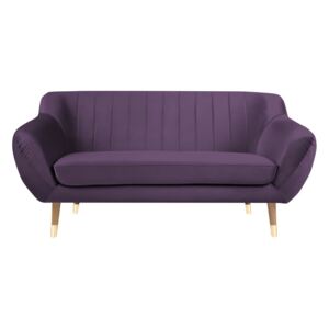 Canapea cu 2 locuri Mazzini Sofas Benito, violet