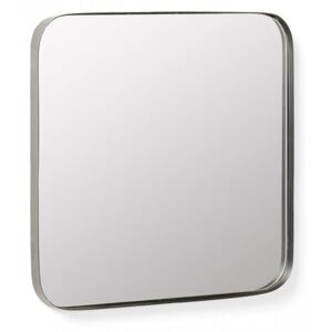 Oglinda patrata cu rama argintie 40x40 cm Marcus La Forma