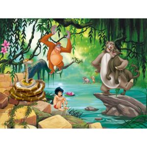 Buvu Fototapet vlies: The Jungle Book - 360x270 cm