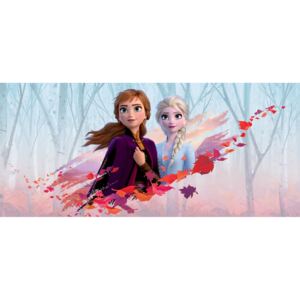 Buvu Fototapet vlies: Frozen II Sisters (panoramă) - 202x90 cm