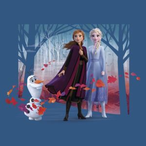 Buvu Fototapet vlies: Frozen II Sisters (1) - 160x110 cm