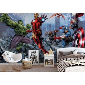 Fototapet - Marvel Avengers Vliesová tapeta - 250x104 cm