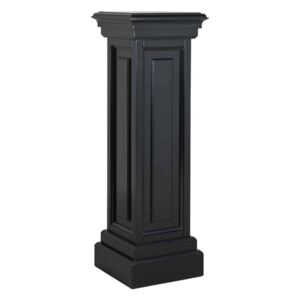 Pilastru negru de interior din lemn de pin si MDF 100 cm Richmond Interiors