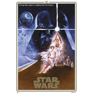 Star Wars - 40th Anniversary One Sheet Poster, (61 x 91,5 cm)