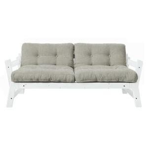 Canapea extensibilă Karup Design Step White, bej - gri