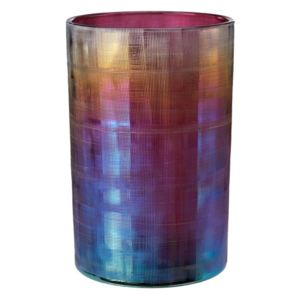 Vaza colorata din sticla 18 cm Hurricane Oily M Pols Potten