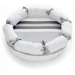 Set lenjerie pentru pat rotund 3 piese LAB 03 Pali