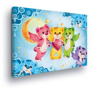 Tablou - Teddy Bears III 4 x 60x40 cm