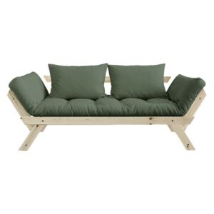 Canapea extensibilă Karup Design Bebop Natural, verde