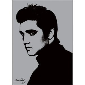 Elvis Presley - Metallic Reproducere, (60 x 80 cm)
