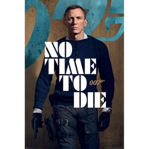 Poster James Bond: No Time To Die - James Stance, (61 x 91.5 cm)