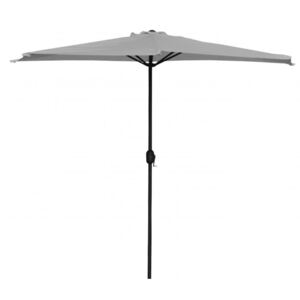 Umbrela pentru balcon, gri, 270 cm