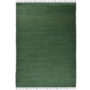 Covor Unicolor Happy Cotton, Verde, 40x60 cm